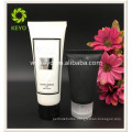 Black matte cosmetic tubes frosted cosmetic cap tube black skincare packaging